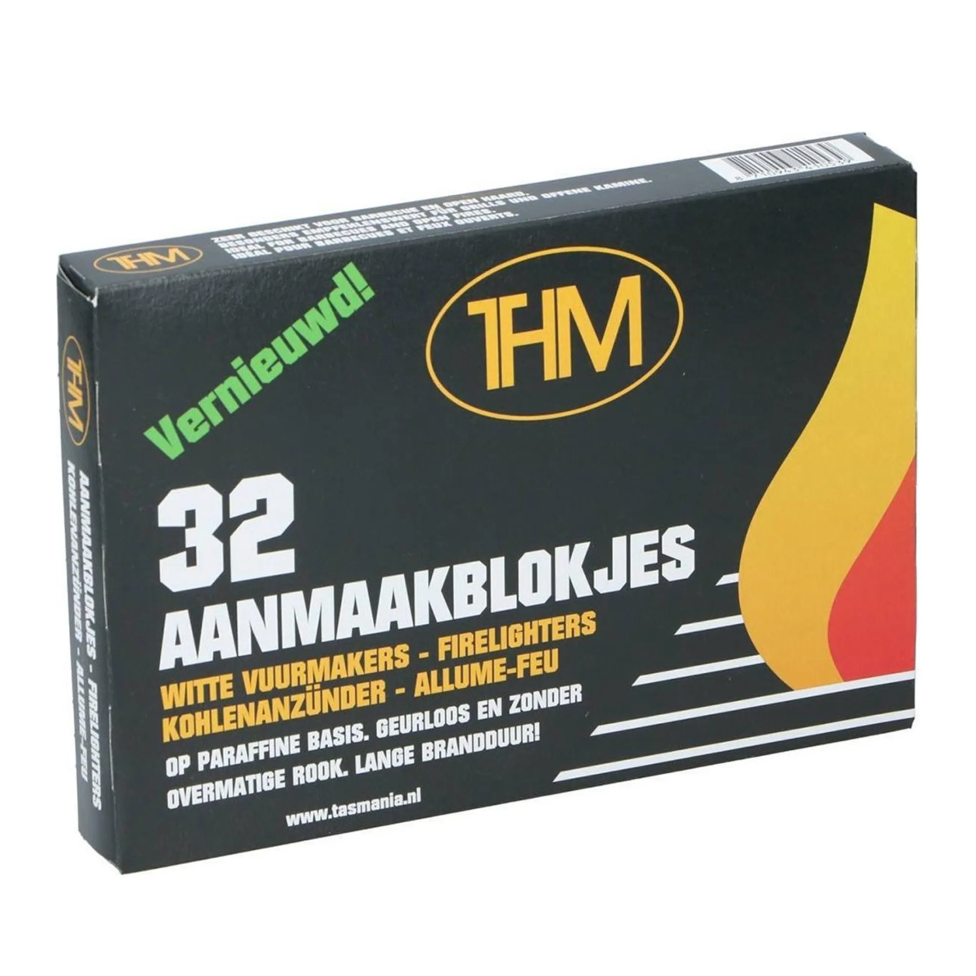 THM Houtskoolbarbecues>Aanmaakblokjes wit 32st