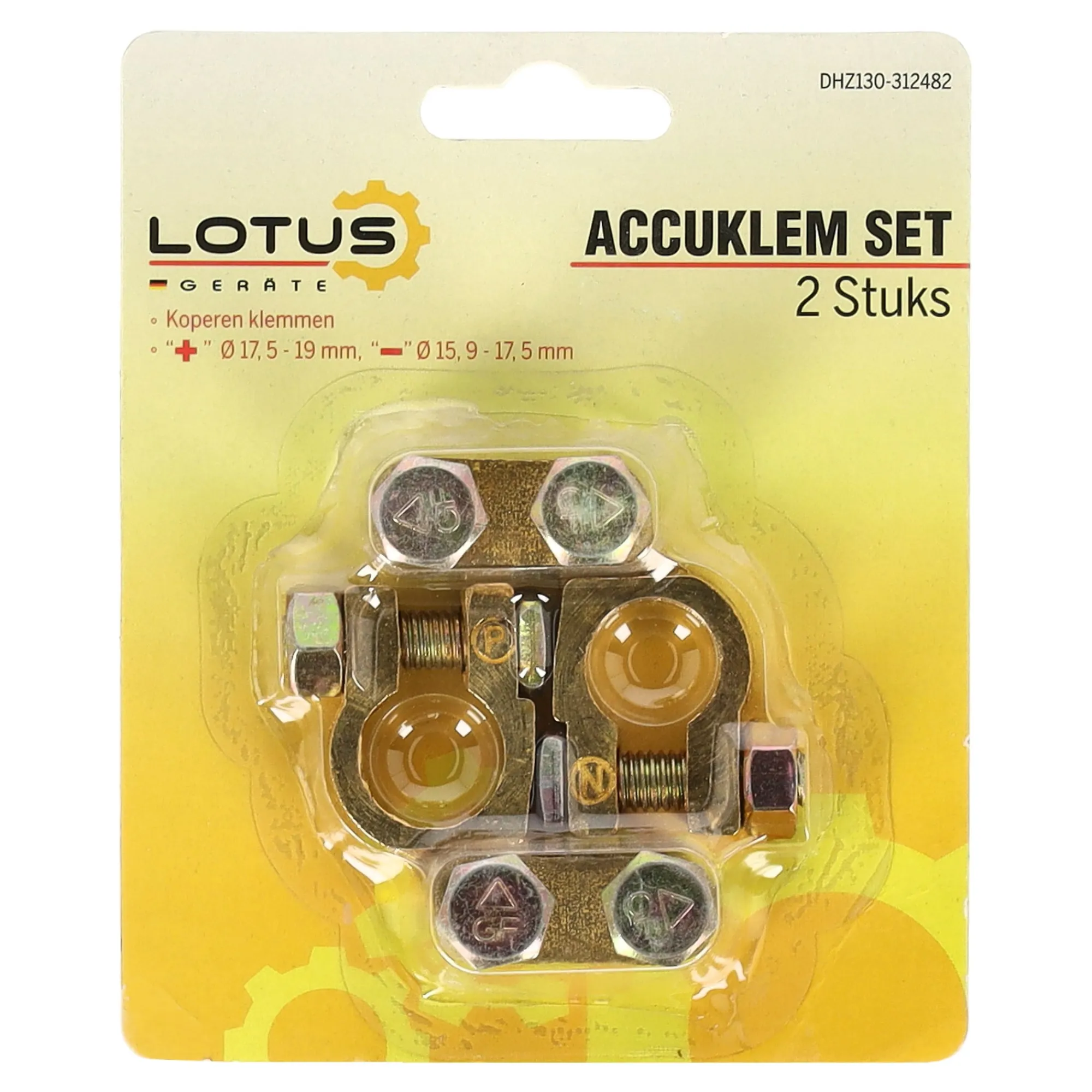 Lotus Handgereedschap>Accuklem set 2st