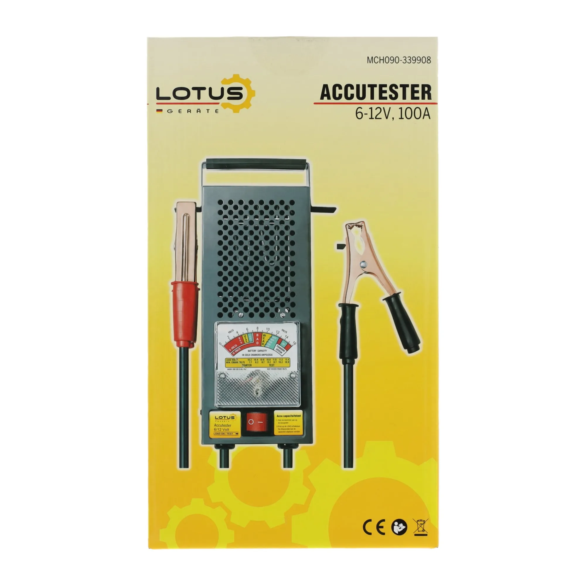 Lotus Accu'S>Accutester 6-12V 100A