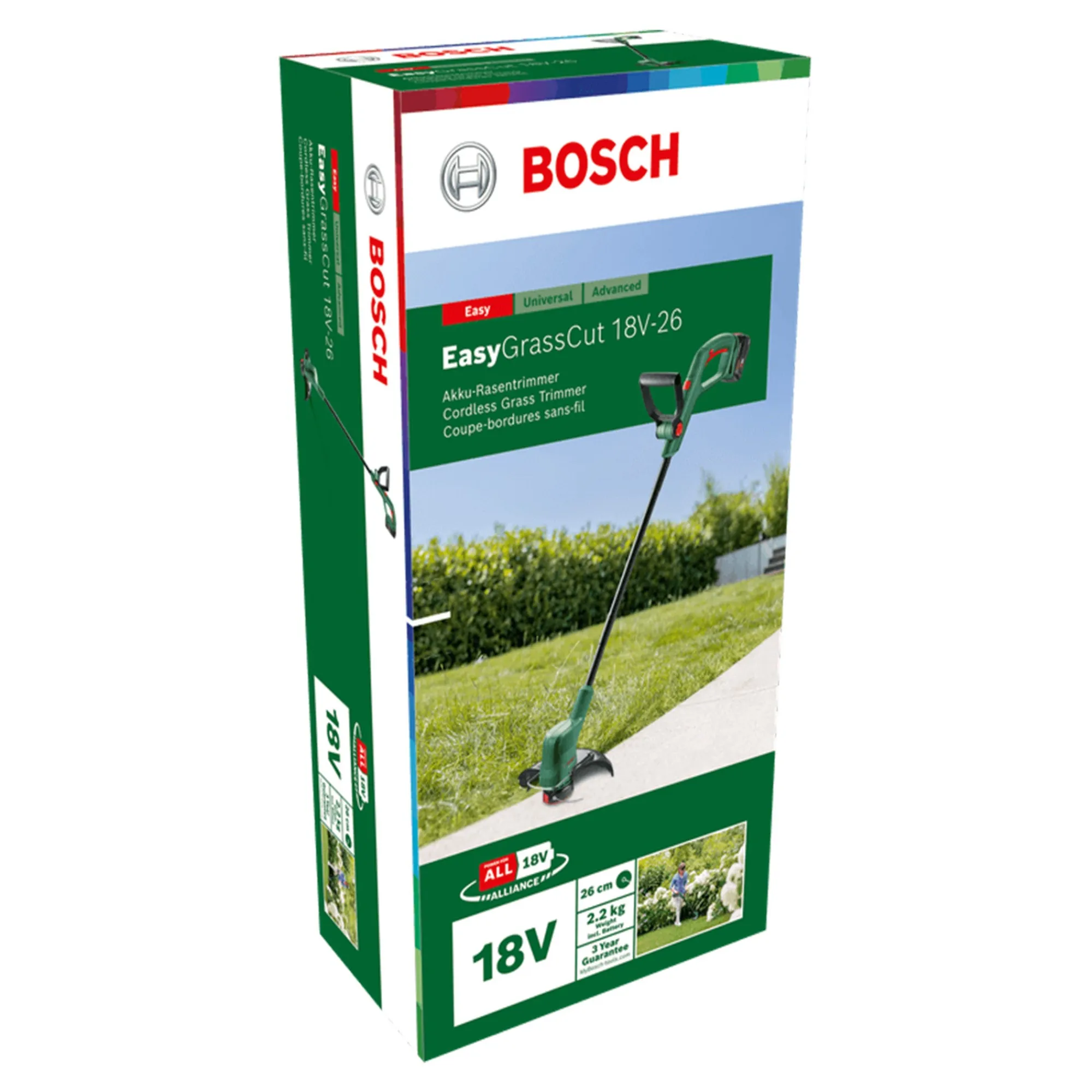 Bosch Tuinmachines>Accutrimmer EasyGrassCut 18V-26 Baretool