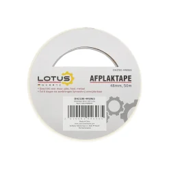 Lotus Verfspullen>Afplaktape 48 mm 50 m