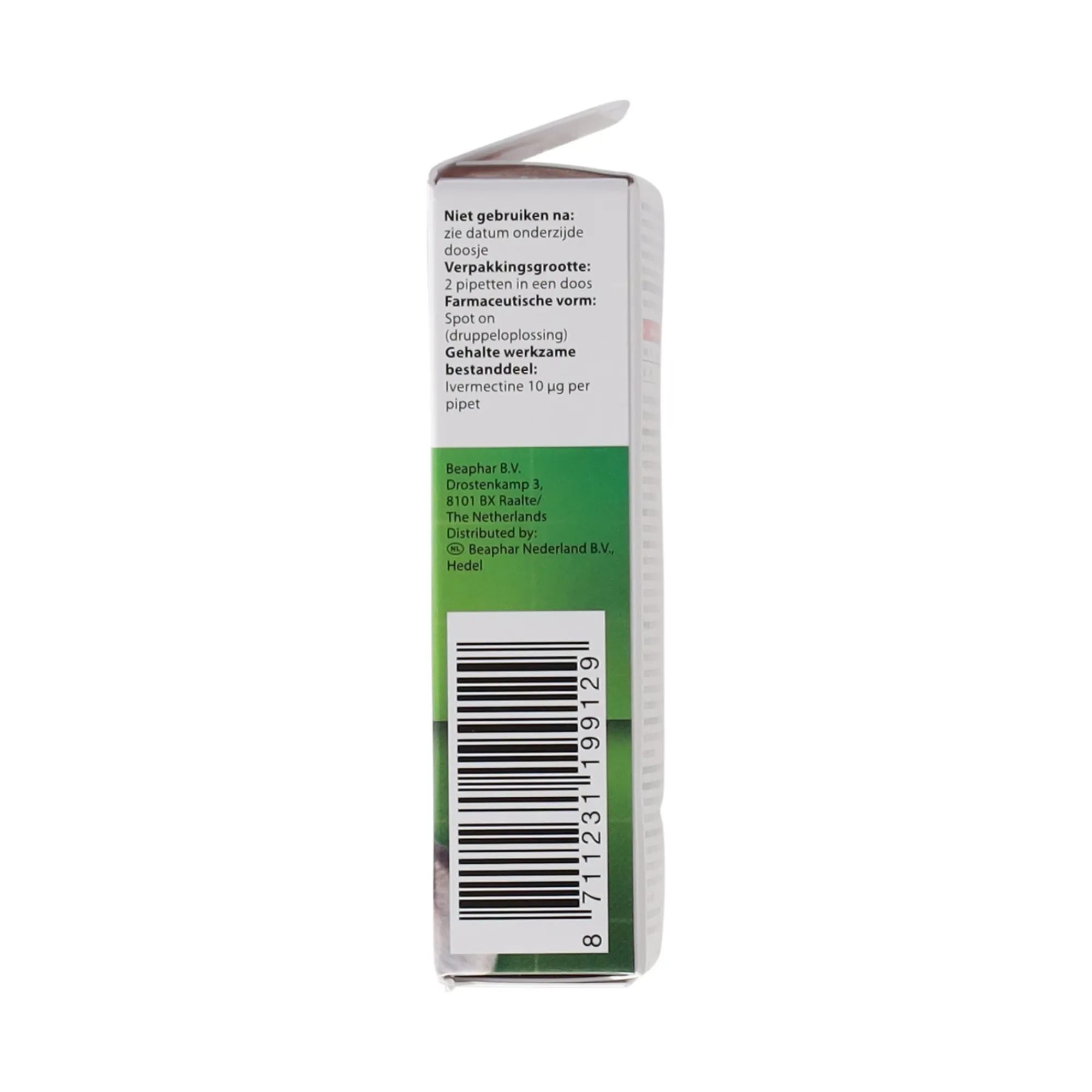 Beaphar Knaagdierverzorging>Anti-parasiet 10 knaag/vogel 20-50g 2st