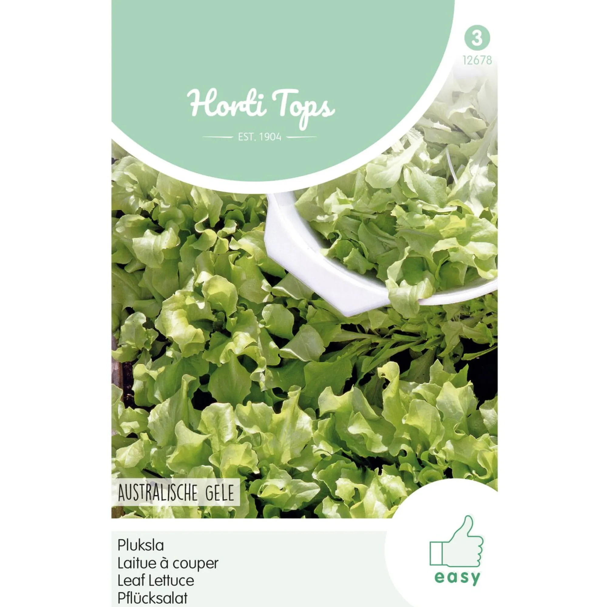 Horti Tops Moestuin>Australische gele pluksla