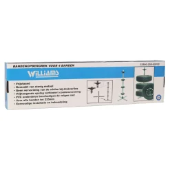 Williams Opbergen>Bandenrek staand 110cm Willams