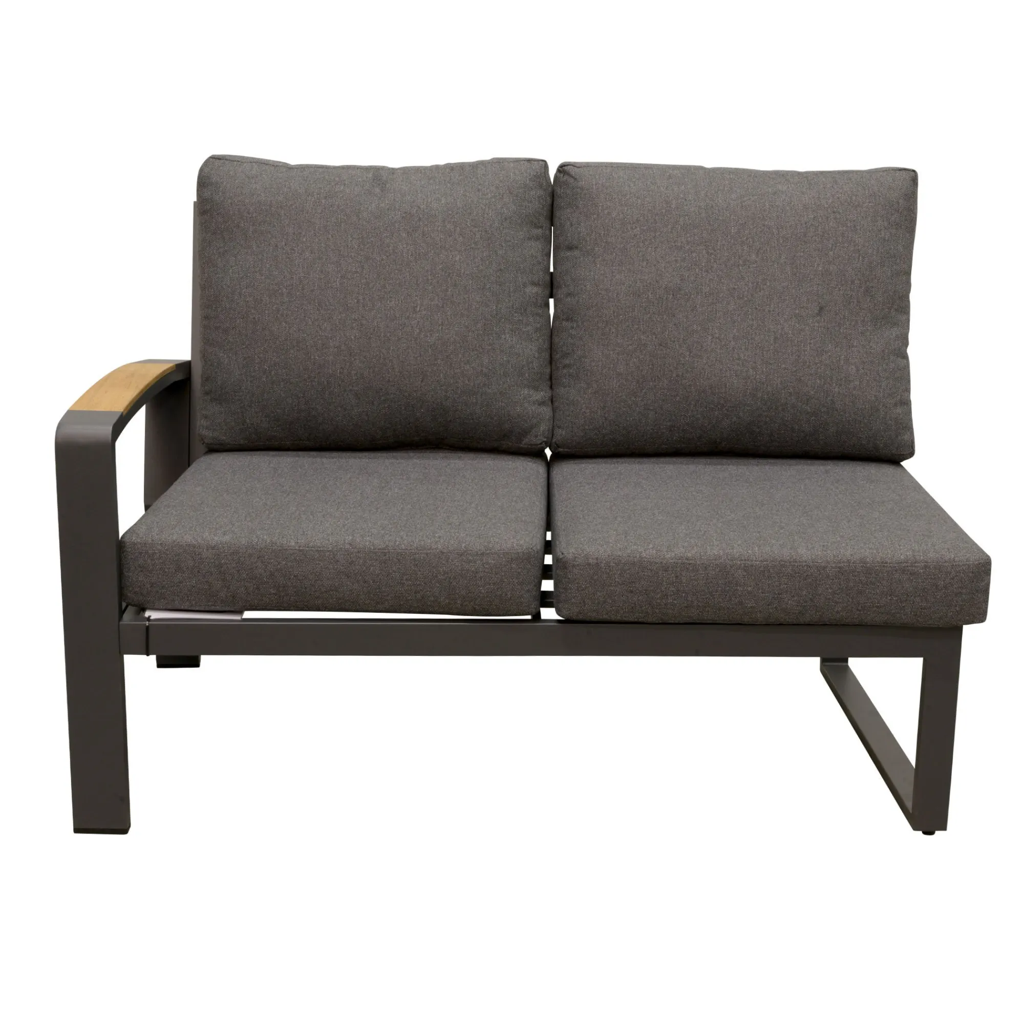 Bois le Duc Loungesets>Bank 2-zit links Foxton Antraciet