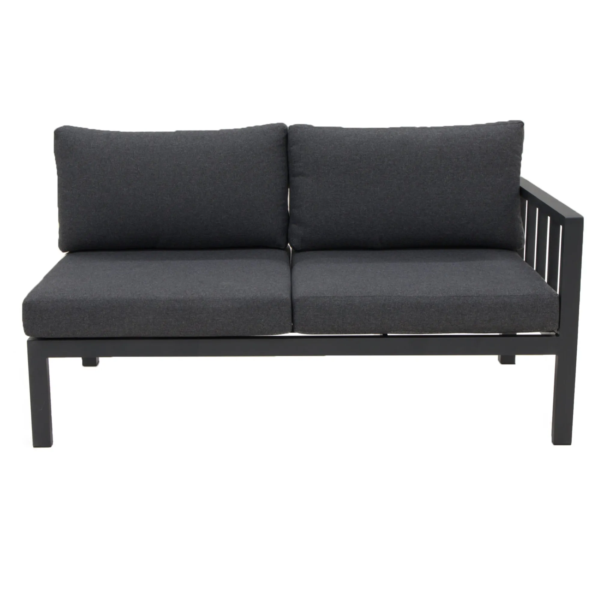 Bois le Duc Loungesets>Bank 2-zit links Trento Antraciet