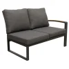 Bois le Duc Loungesets>Bank 2-zit rechts Foxton Antraciet