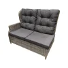 Bois le Duc Tuinbanken>Bank 2-zit rechts Lupa willow grey