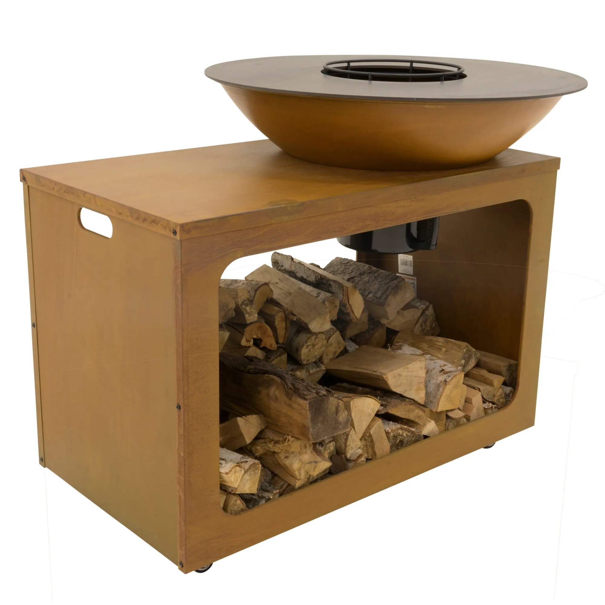 Houtskoolbarbecues|Vuur- & Terrasverwarming>Barbecue met vuurschaal D80 Creston