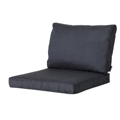 Madison Tuinkussens>Basic black A052 lounge soft 60x40 rug