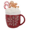 Kerstdecoratie>Beeld mok ginger 59 cm LED