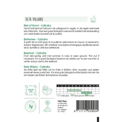 Horti Tops Moestuin>Bieten Cylindra halflange