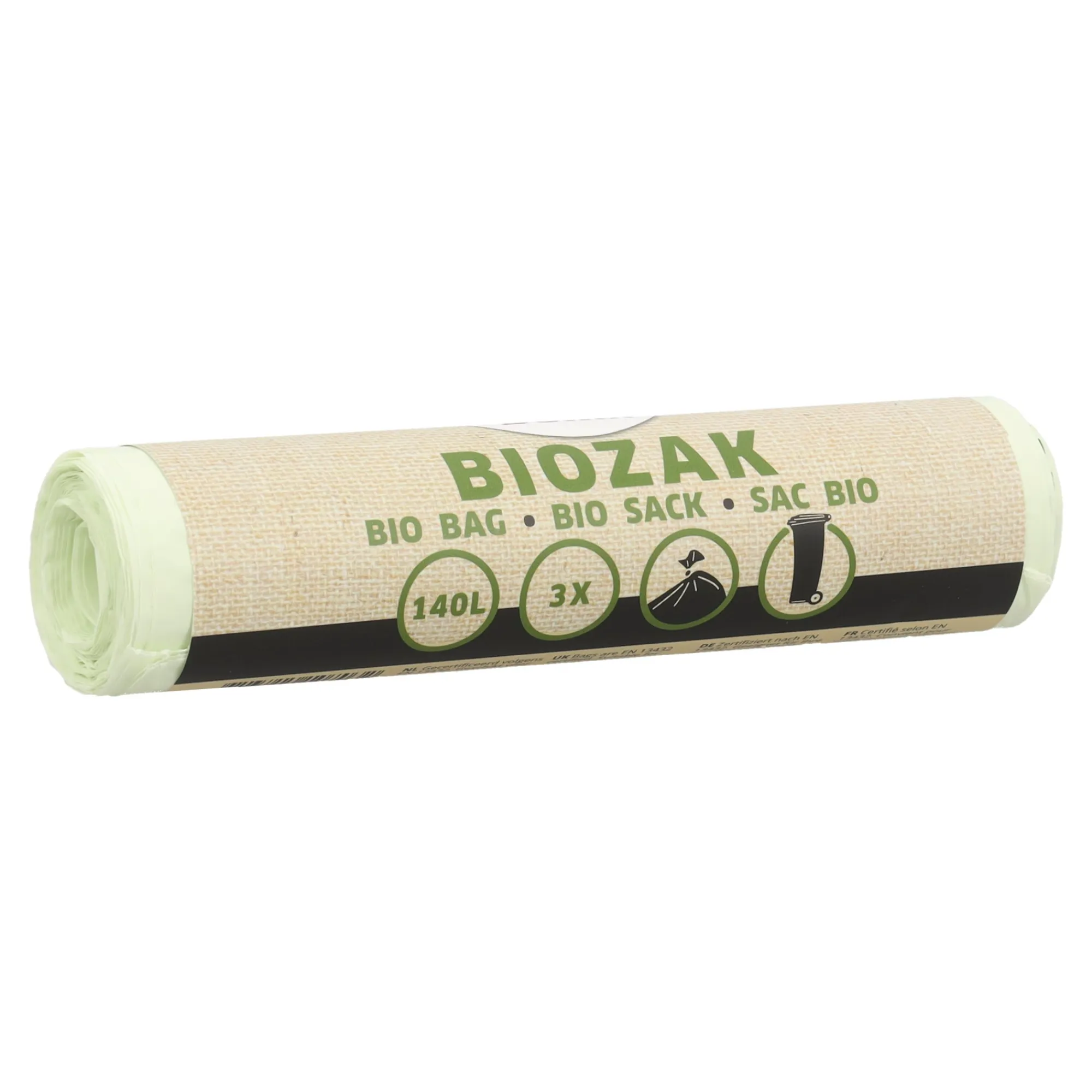 Dumil Schoonmaken>Bio zak 140L 3st 70x125cm