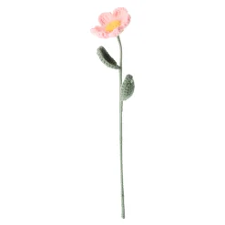 Decoris Kunstplanten En Kunstbloemen>Bloem gehaakt 30 cm