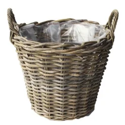Van der Leeden Tuindecoratie>Bloempot classic rattan 30 x 23 cm