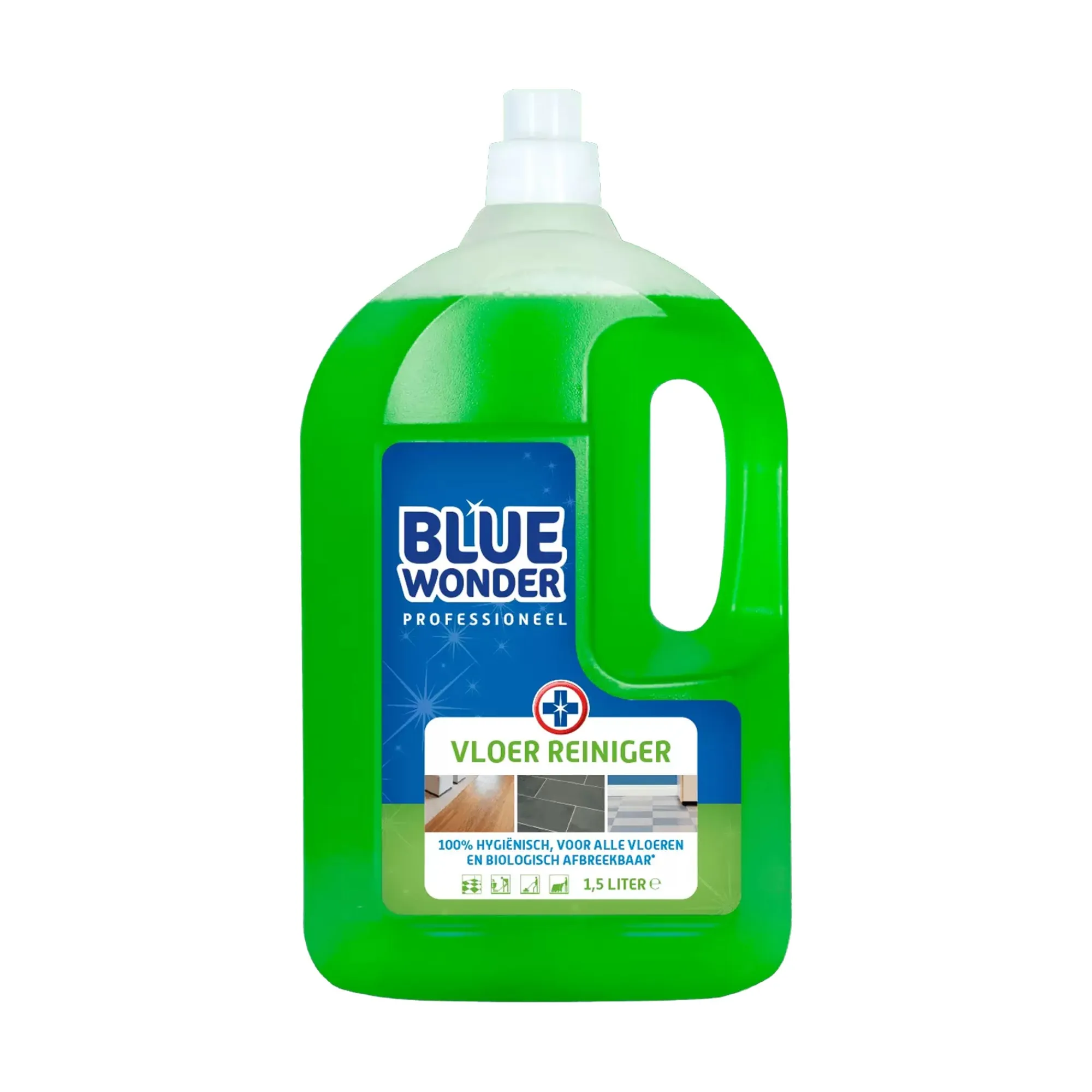 Blue Wonder Schoonmaken>Professioneel vloer-reiniger dop
