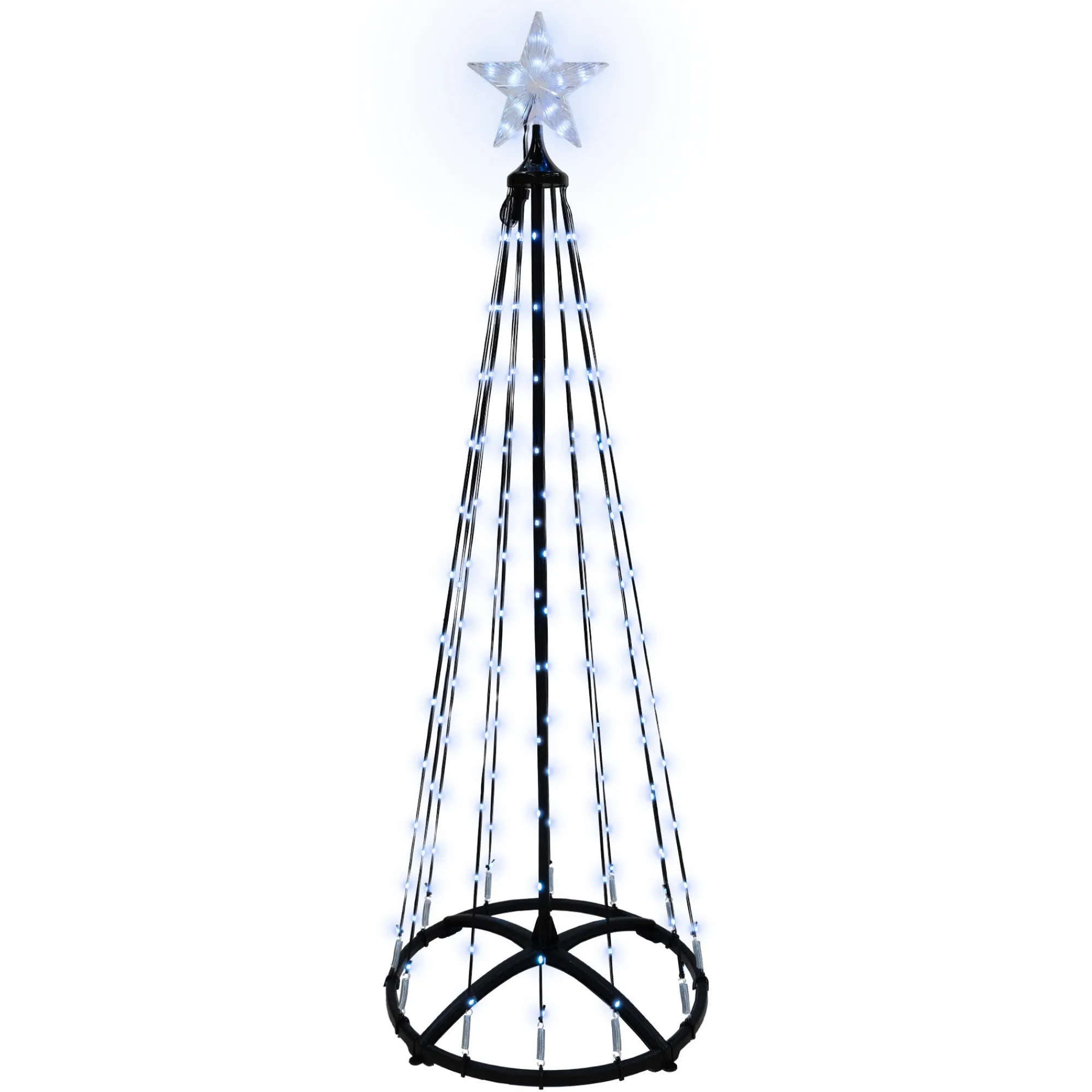 O'malley Kerstverlichting>Boom lewiston 150cm 154LED-rgb