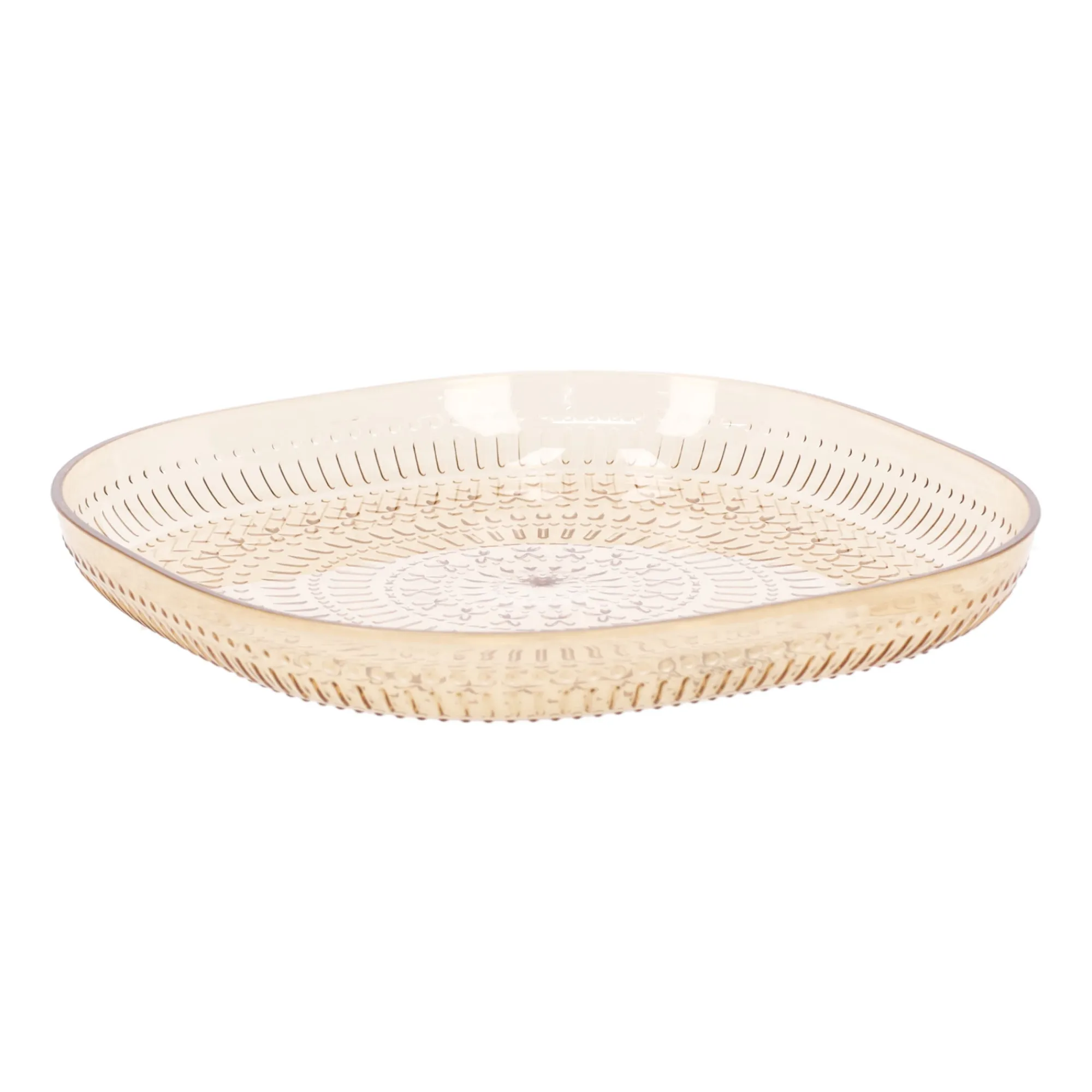 Decoris Koken & Tafelen>Bord plastic 20 cm 2 assorti