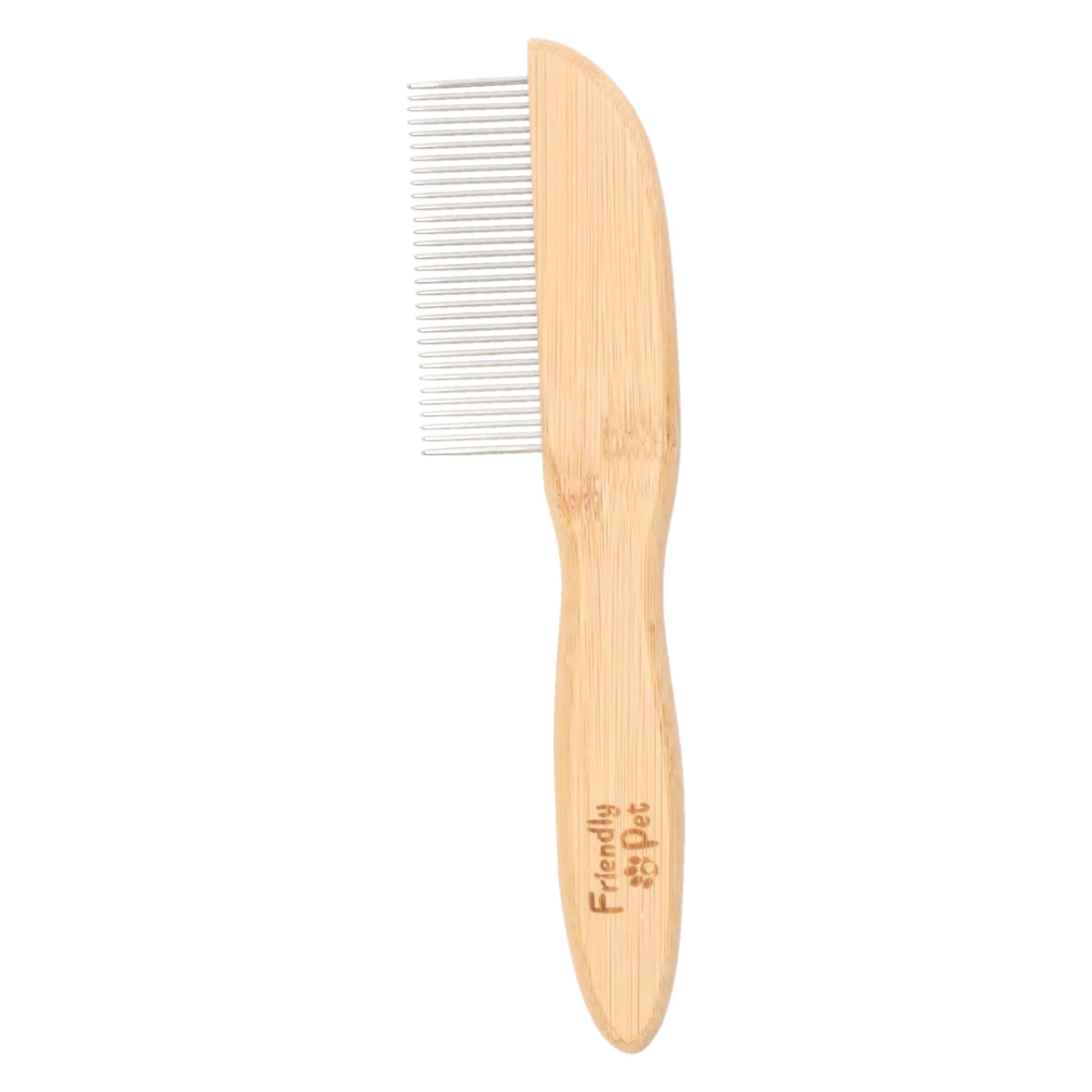 Friendly Pet Hondenverzorging>Borstel huisdier 31tanden bamboo FP