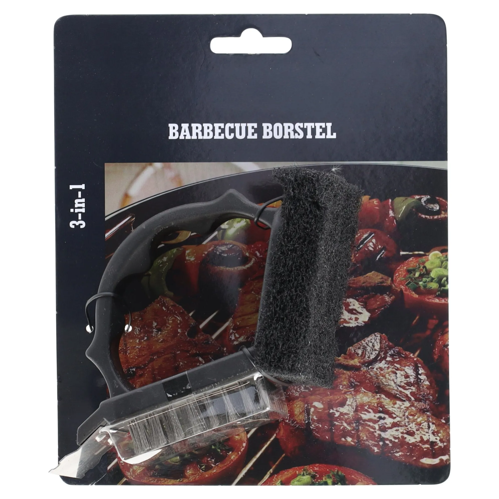 Barbecueaccessoires>Borstel 3-in-1 Barbecue