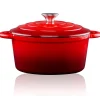 Alpina Koken & Tafelen>Braadpan gietijzer 24cm 3,8L