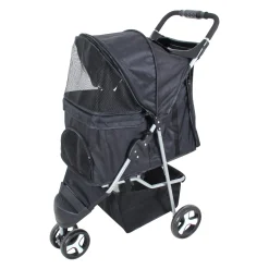 Friendly Pet Reizen Hond>Buggy hond zwart 47x100x80cm zwart