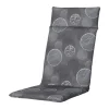 Madison Tuinkussens>Circle Grey kussen hoog uni 50x120