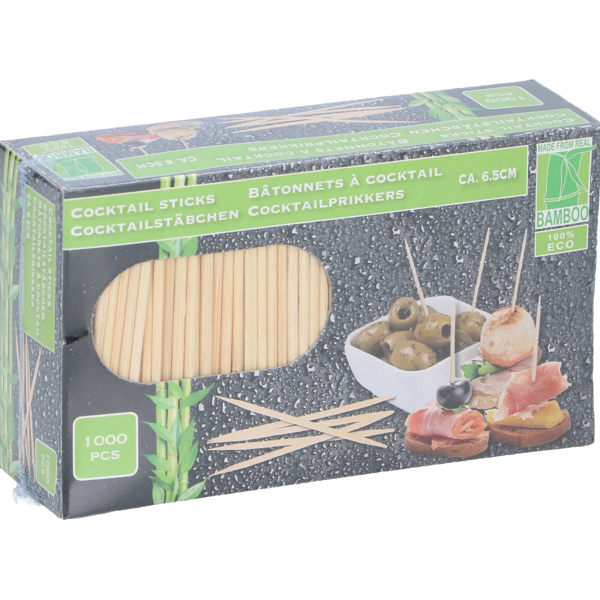 Van Cranenbroek Koken & Tafelen>Cocktailprikkers bamboe 1000st