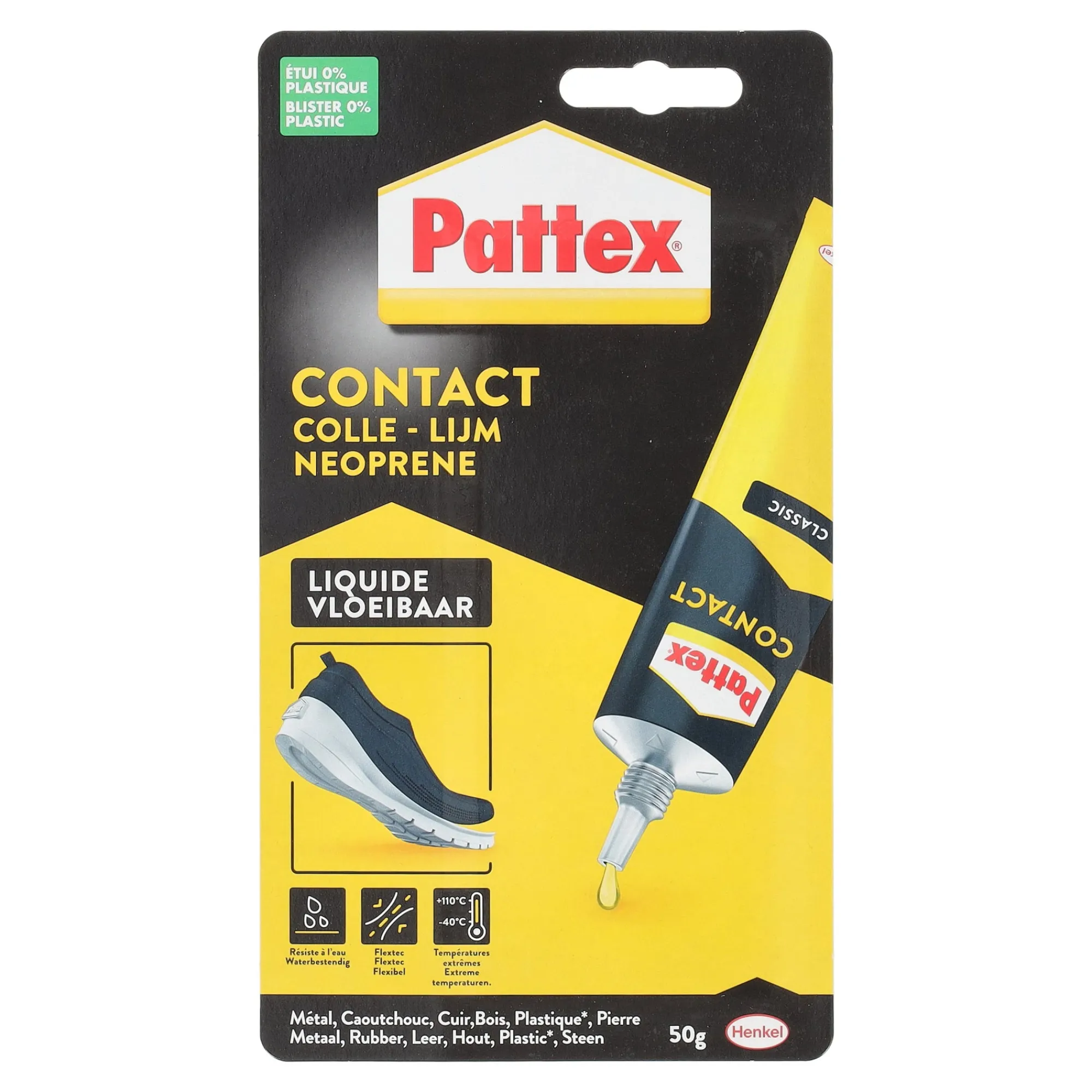 Pattex Handgereedschap>Contactlijm vloeibaar 50G