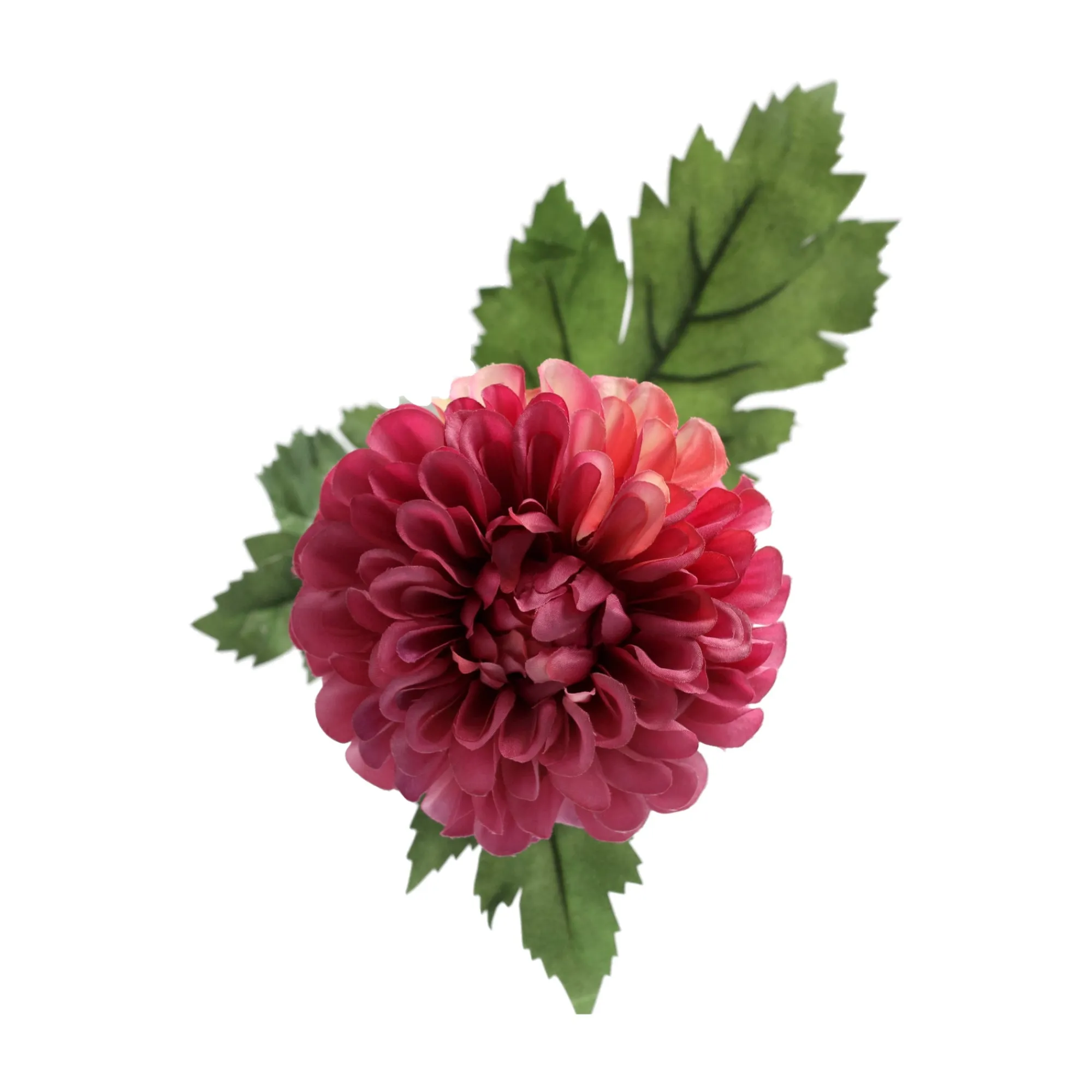 Everlands Kunstplanten En Kunstbloemen>Dahlia op steel fuchsia 75 cm