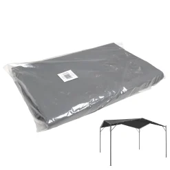Bois le Duc Overkapping Tuin>Dakdoek pergola Robella Antraciet