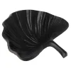 Woondecoratie>Deco blad metaal Parksville 12 cm zwart