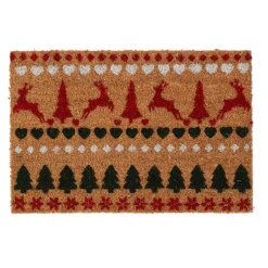Kerstdecoratie>Deurmat kokos dear 60x40cm