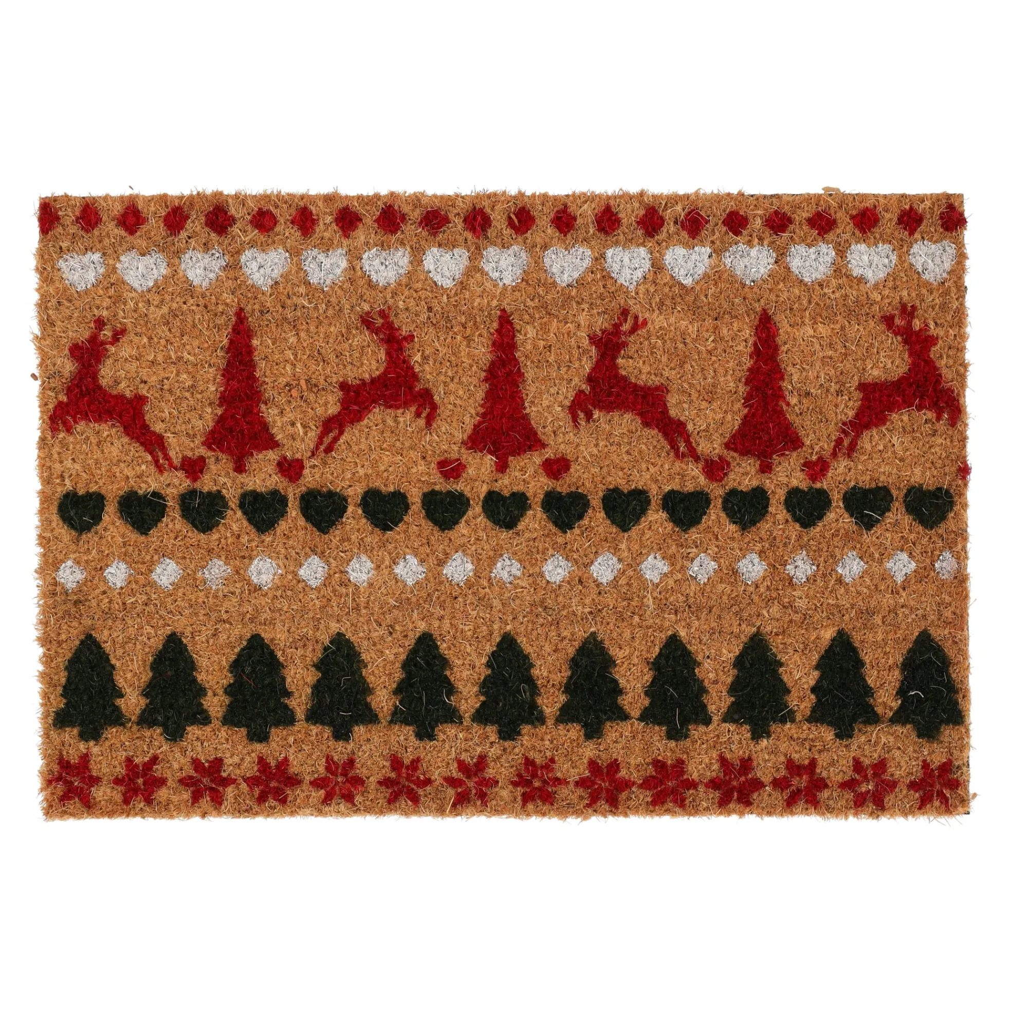 Kerstdecoratie>Deurmat kokos dear 60x40cm