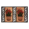 Van Cranenbroek Woondecoratie>Deurmat kokos rubber 45x75cm
