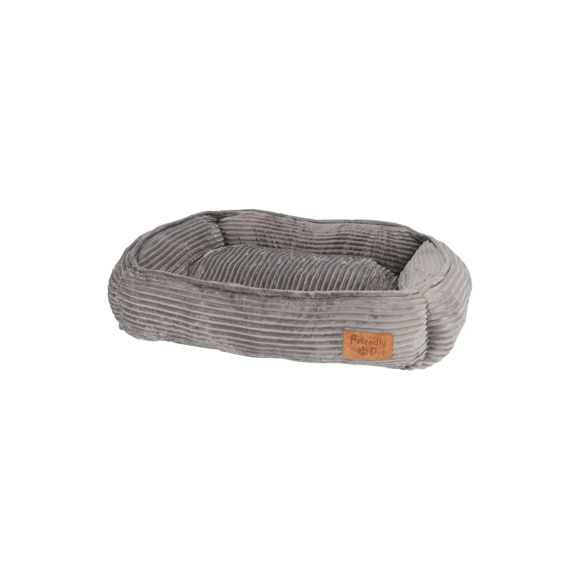 Friendly Pet Kattenmand|Hondenkussen>Dierenmand stripe design 65x60x20cm antra