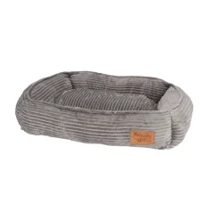 Friendly Pet Hondenkussen|Kattenmand>Dierenmand stripe design 80 x 70 x 20 cm antra