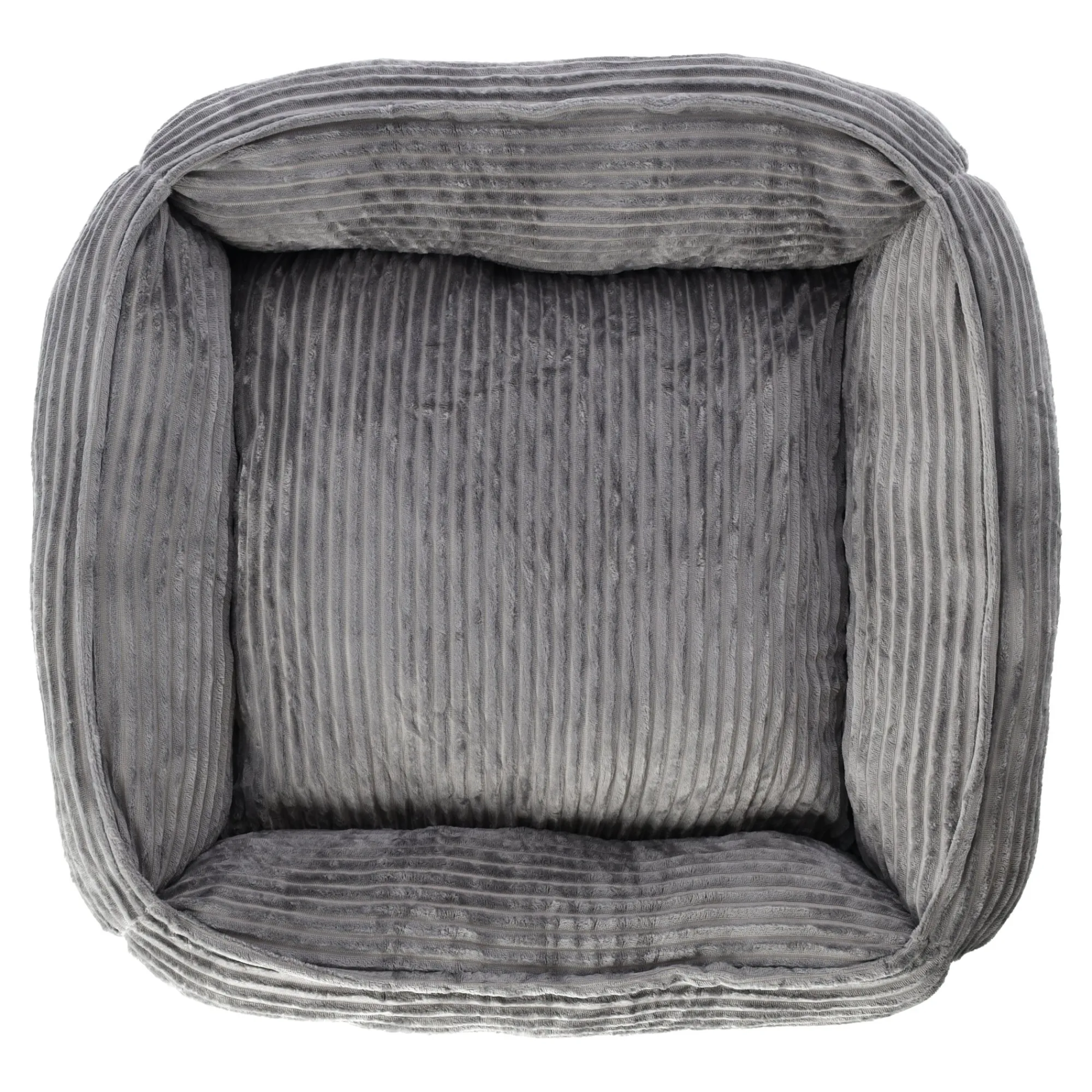 Friendly Pet Hondenkussen|Kattenmand>Dierenmand stripe design 80 x 70 x 20 cm antra