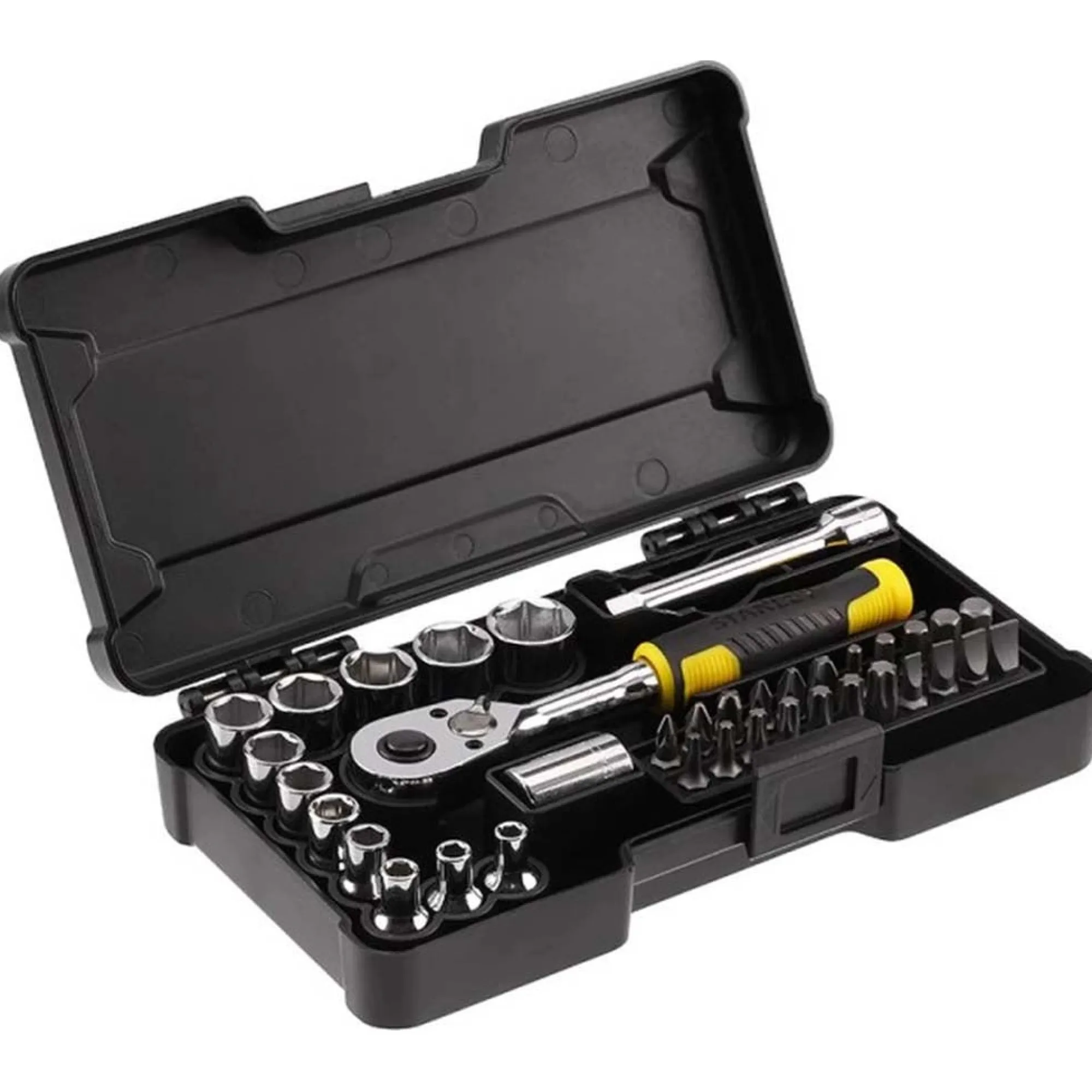 Stanley Handgereedschap>Dopsleutelset 37-delig 1/4 STMT82672