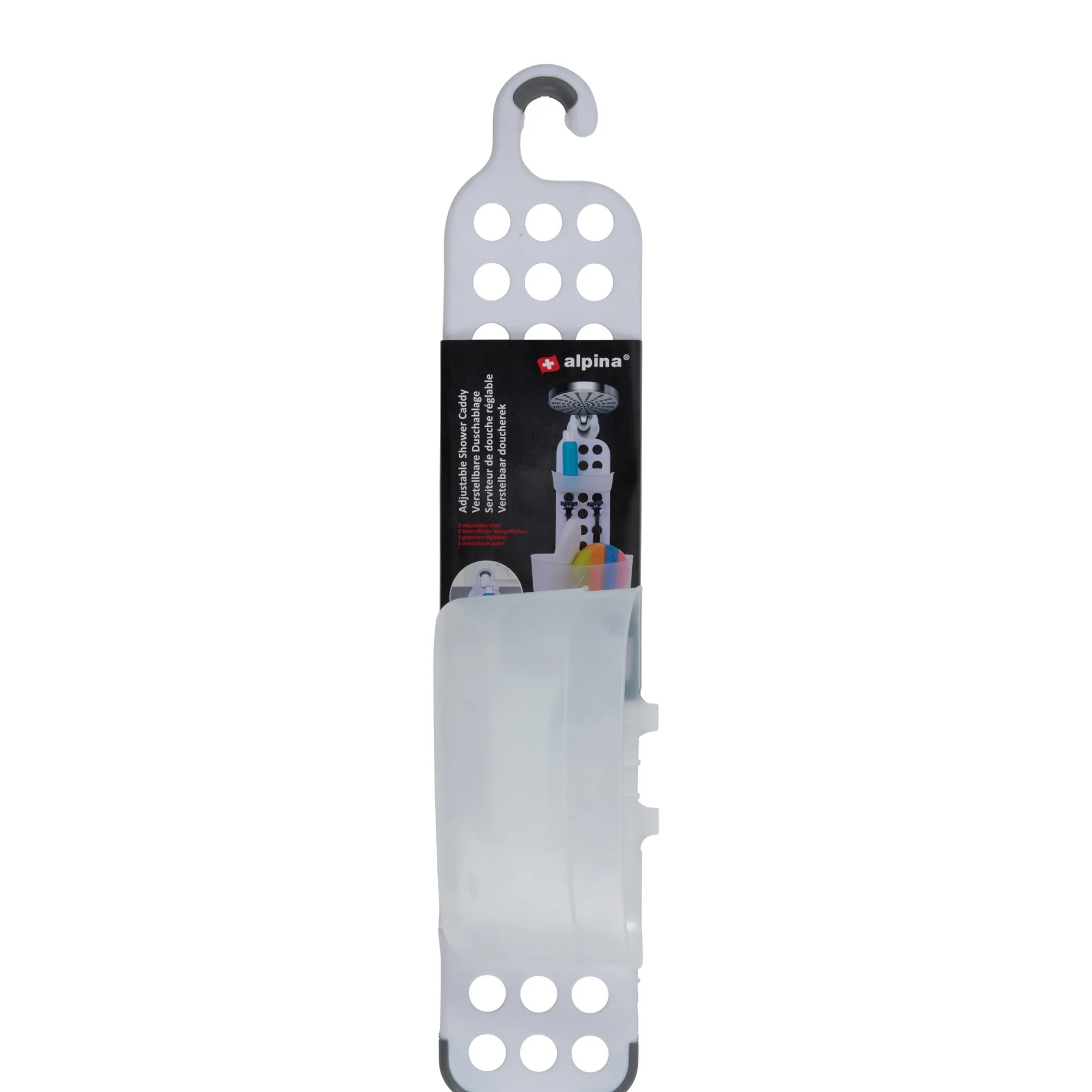 Alpina Badkameraccessoires>Doucherek verstelb 71x25cm