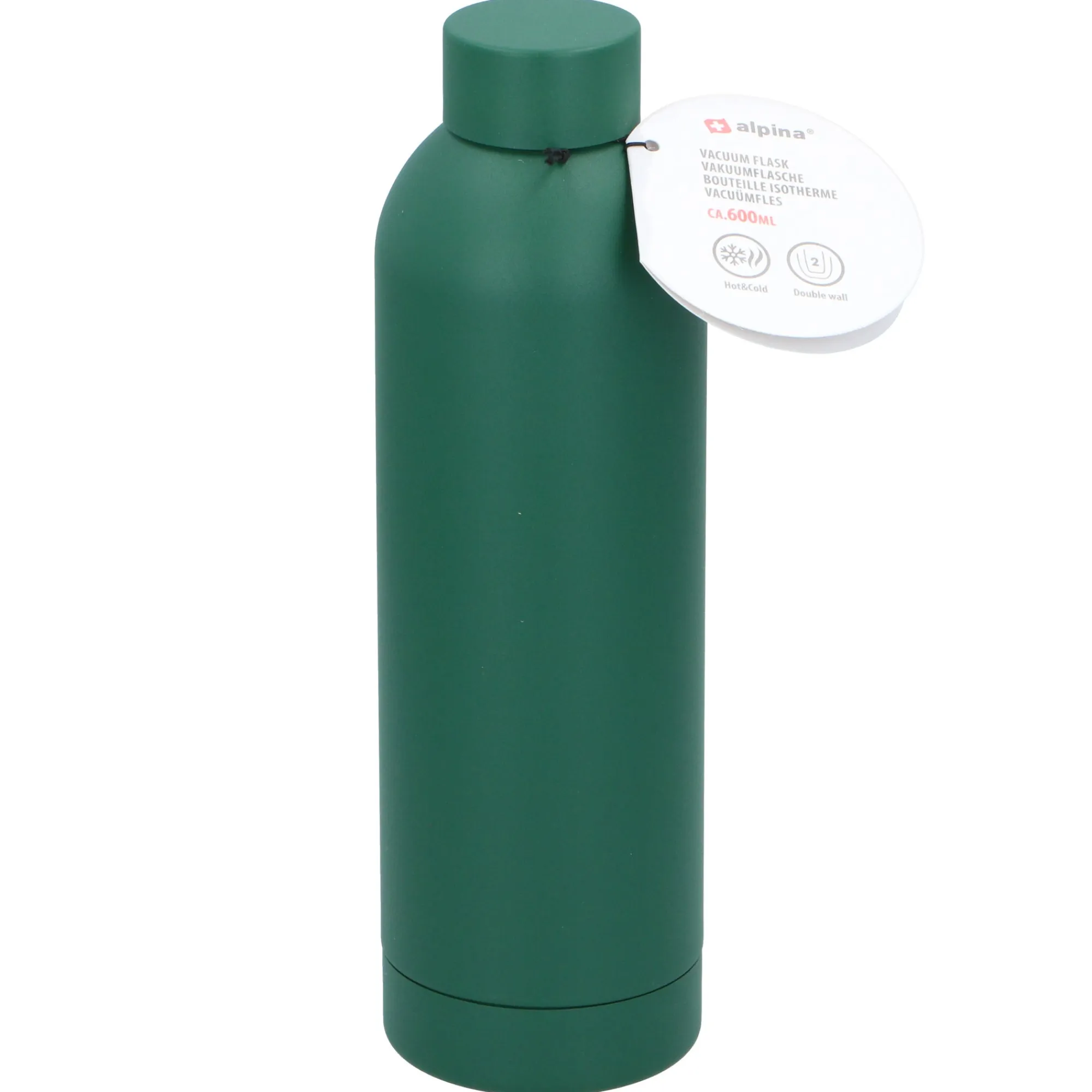 Alpina Koken & Tafelen>Drinkfles 600 ml RVS