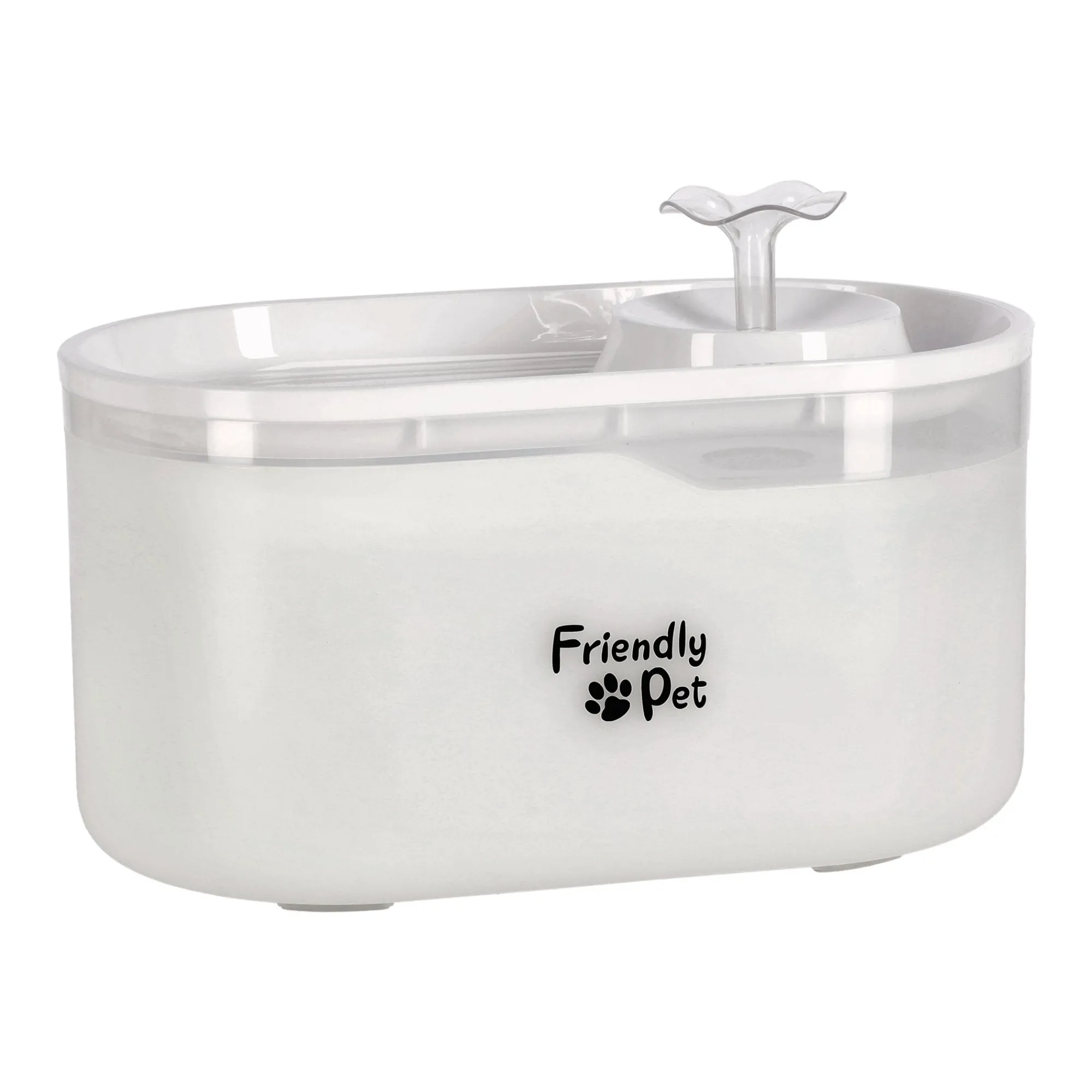 Friendly Pet Drink- En Voerbak Hond|Drinkfontein Kat>Drinkfontein 2.8L wit