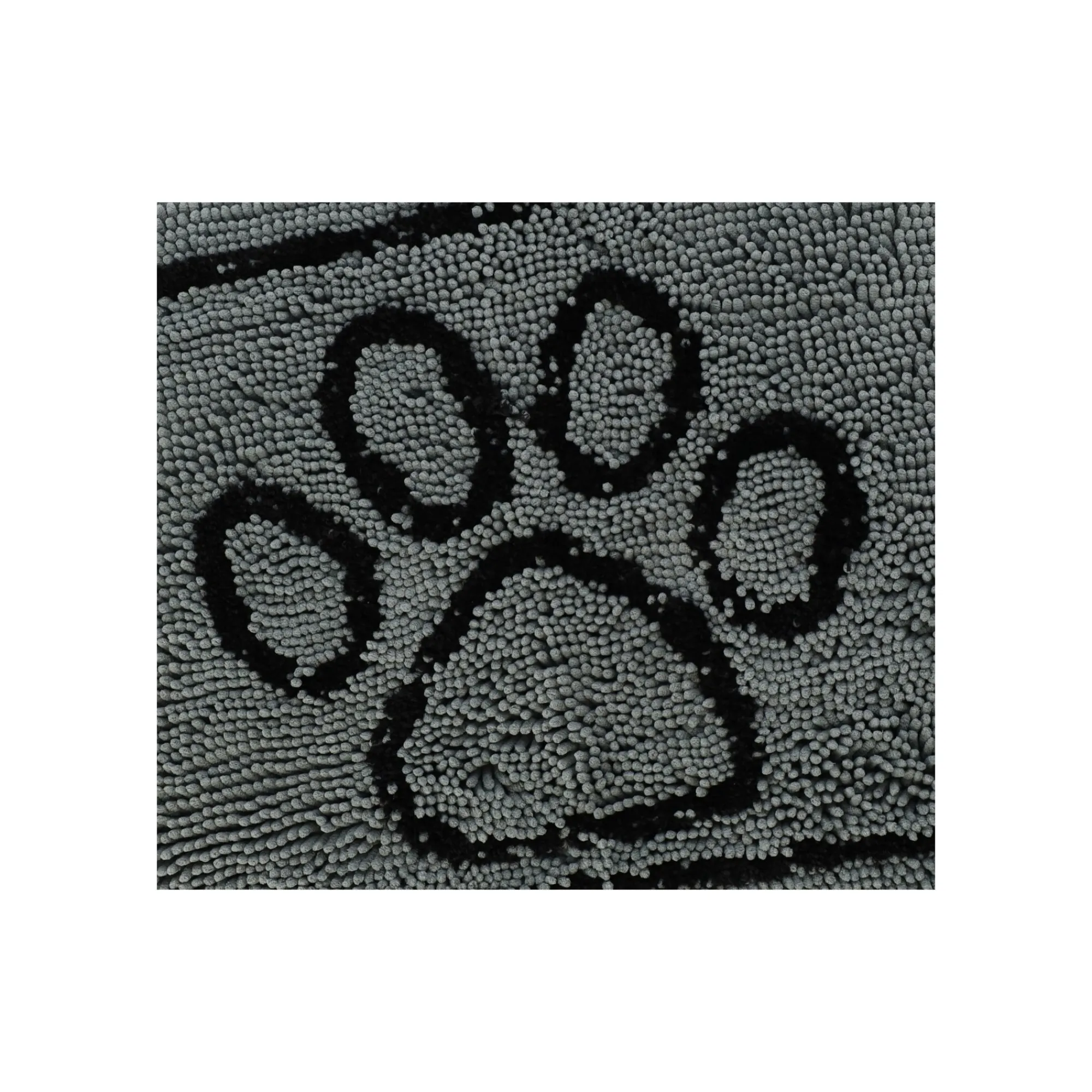 Friendly Pet Hondenverzorging>Droogloopmat hond 76x53cm grijs