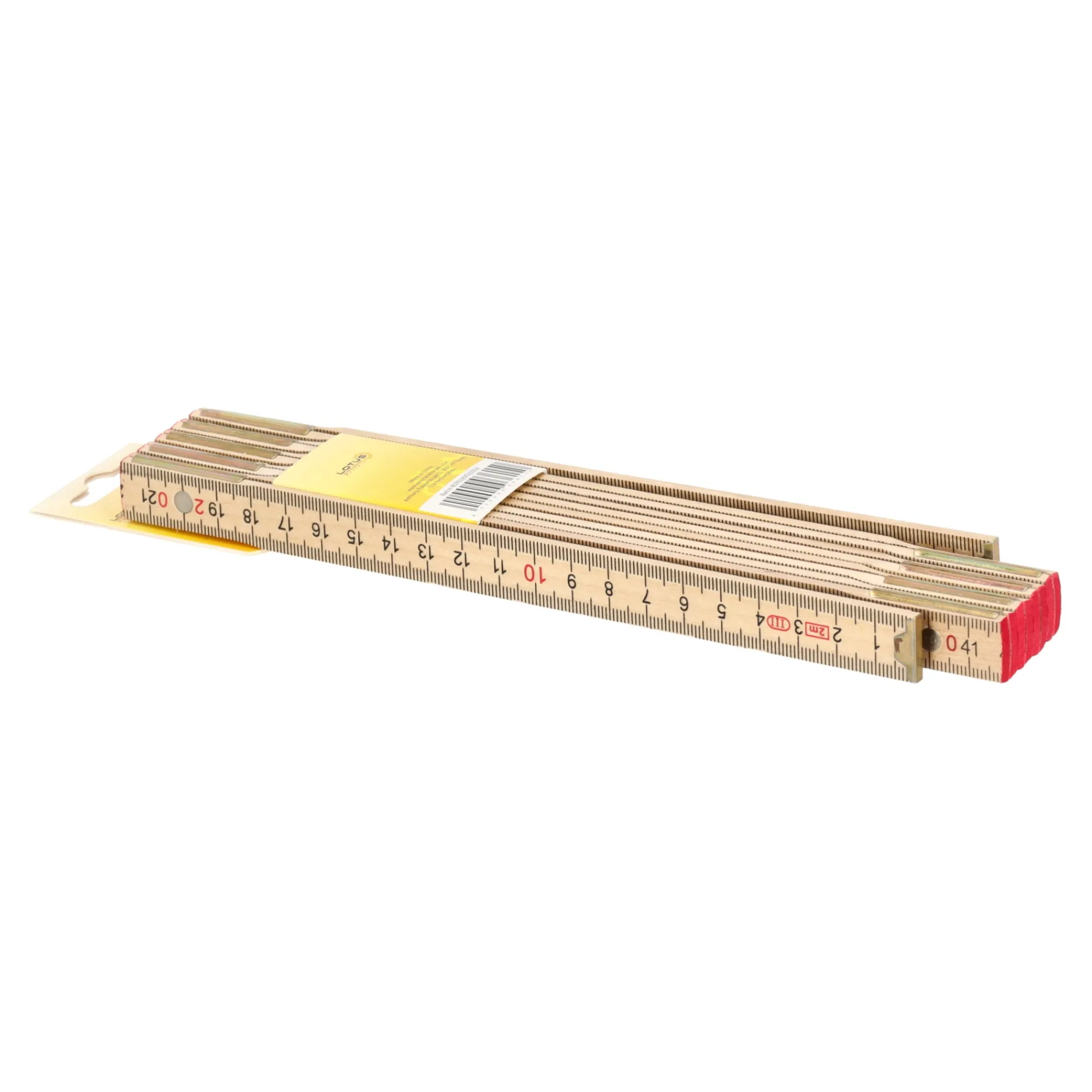 Lotus Handgereedschap>Duimstok hout 2M