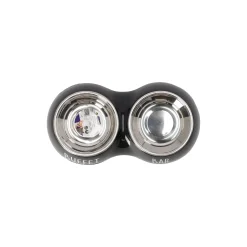 Friendly Pet Drink- En Voerbak Hond>Eetpot duo buffet zwart 2x230ml