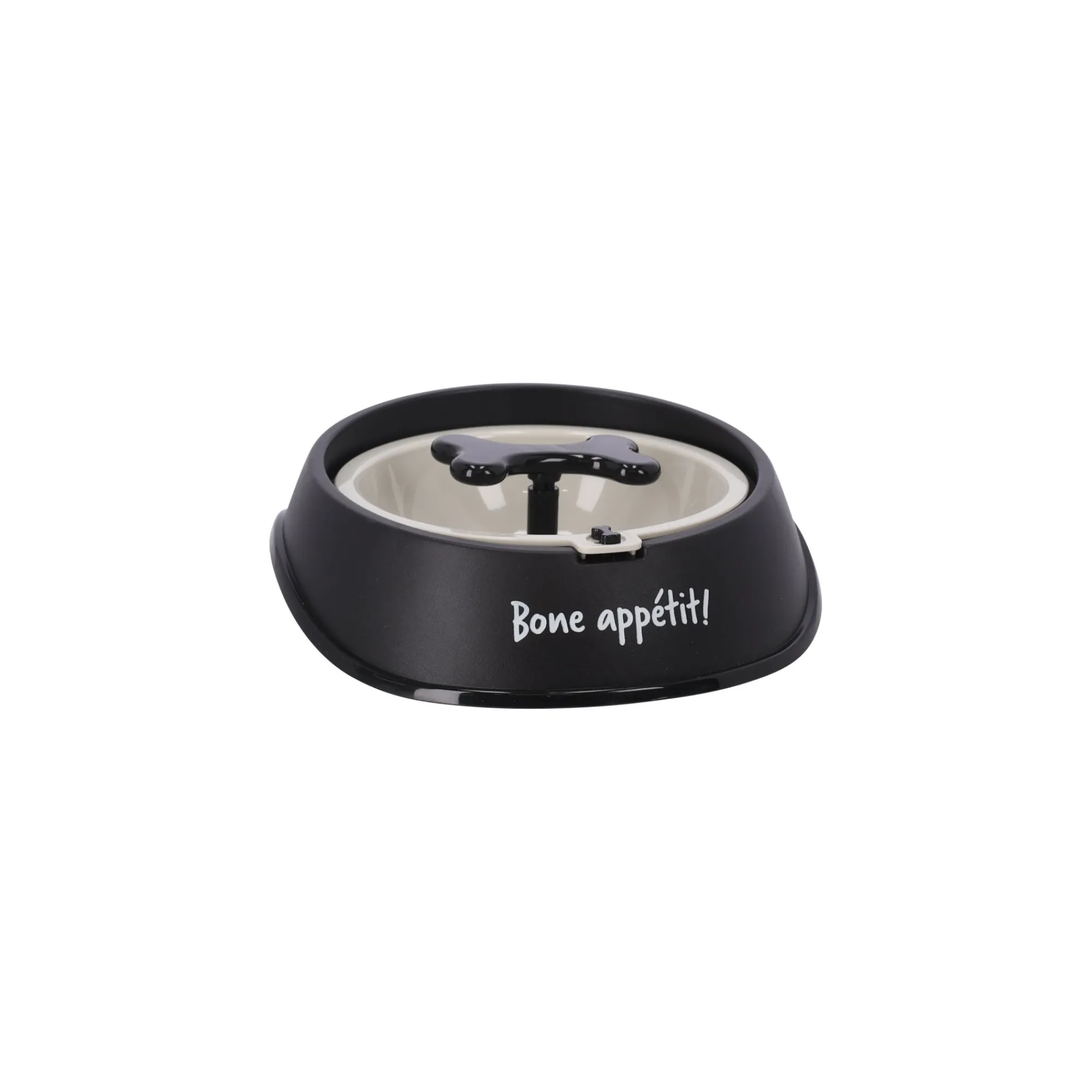 Friendly Pet Drink- En Voerbak Hond>Eetpot hond Osto slow zwart 400ml