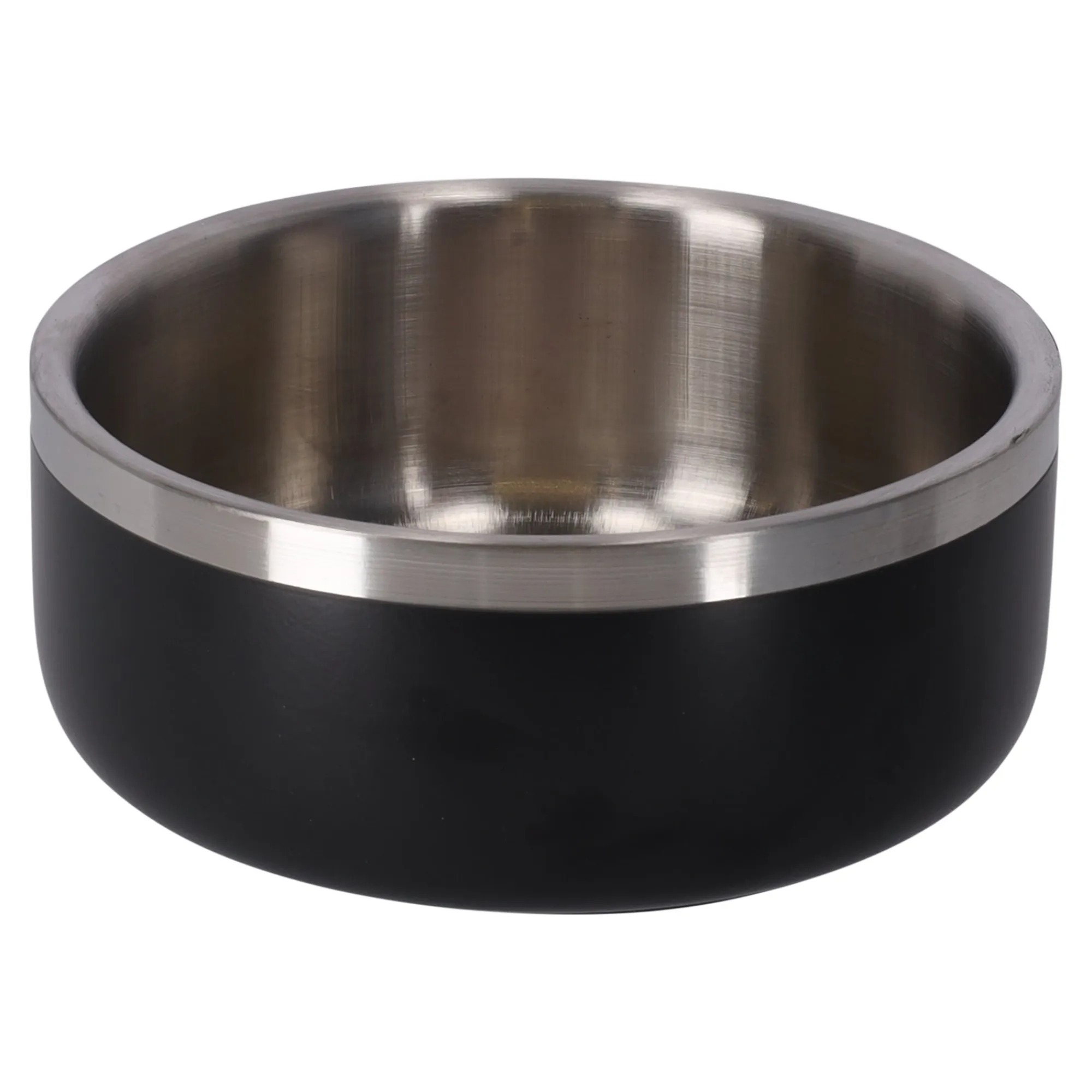 Friendly Pet Drink- En Voerbak Hond>Eetpot Lora rvs zwart D15cm 775ml FP