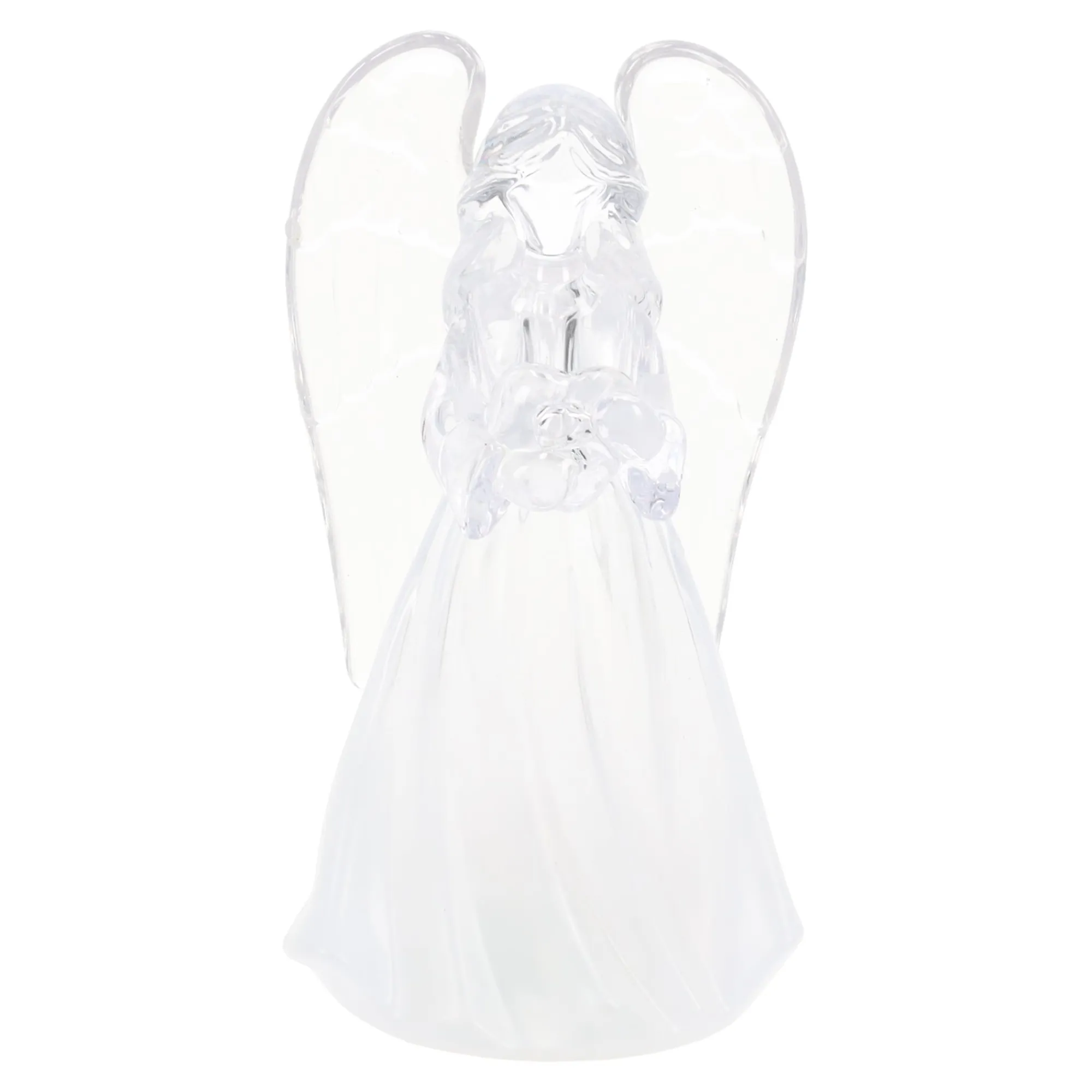 Kerstdecoratie>Engel kerst 11cm LED-ww
