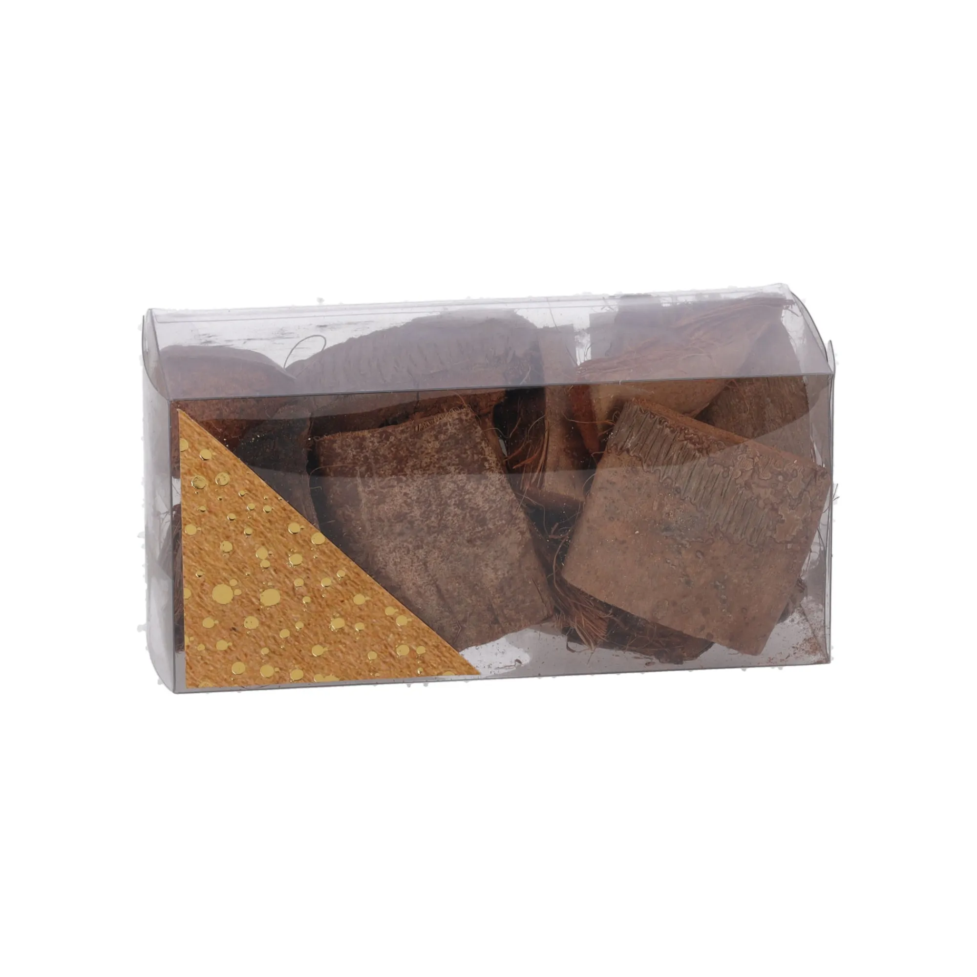 Natural Collections Woondecoratie>Exotische mix natuur 6 x 6 x 14 cm 6 assorti