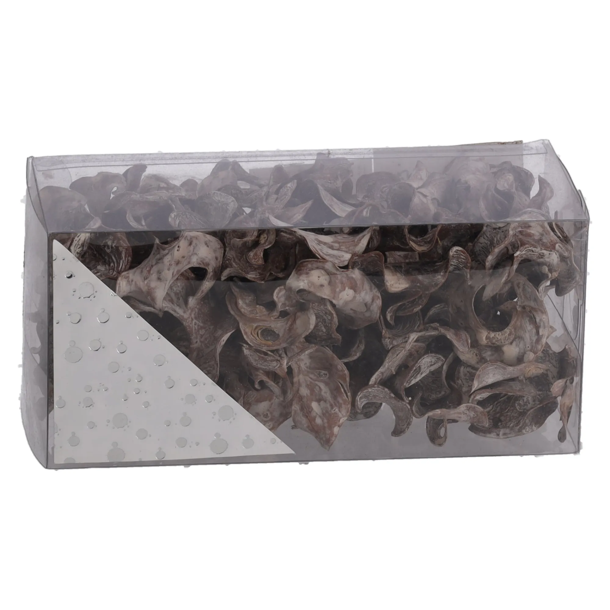 Natural Collections Woondecoratie>Exotische mix natuur white-wash 6 x 6 x 14 cm 6 assorti